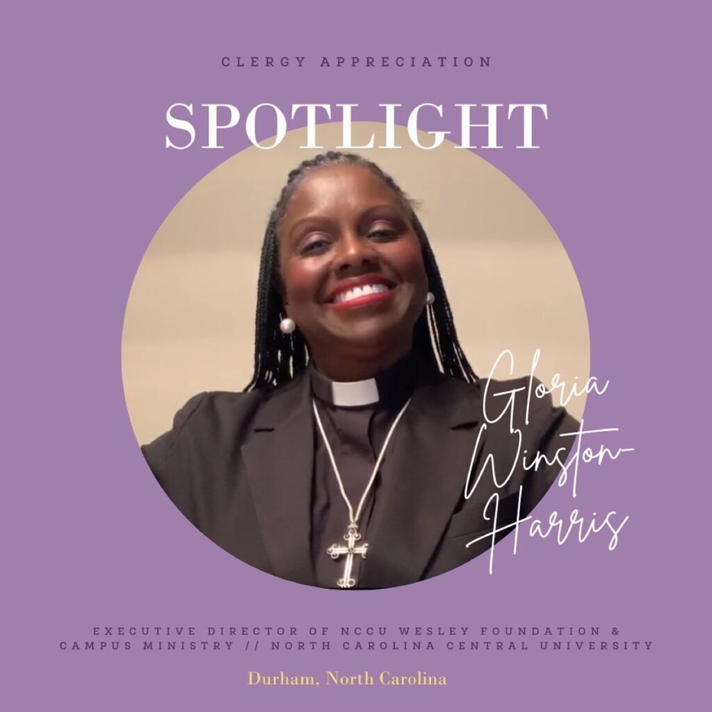 Faith Matters Network Spotlight Pastor Gloria Winston-Harris - NCCU Wesley